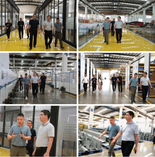 熱烈歡迎信宜市副市長(zhǎng)率團(tuán)隊(duì)蒞臨辛格林電梯考察指導(dǎo)